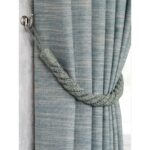Laura Ashley Felton Rope Tieback eucalyptus 1