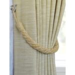 Laura Ashley Felton Rope Tieback gold 1