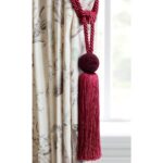 laura ashley Theodora tassel tieback cranbery 1