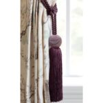 laura ashley Theodora tassel tieback grape 1