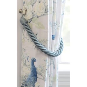 laura ashley rope tieback pale grey green 1