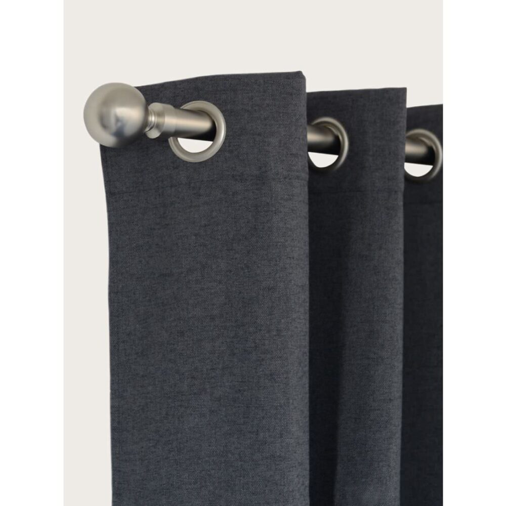 Laura Ashley 28mm Ball End Eyelet Pole matt nickel 2 1
