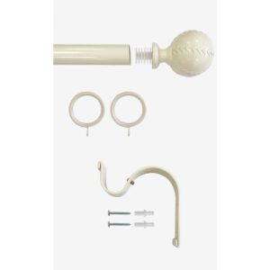 Laura Ashley 28mm Swirl Pole Cream 1 1