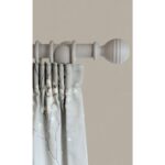 Laura Ashley 35mm Ribbed Ball Pole Steel 2 1