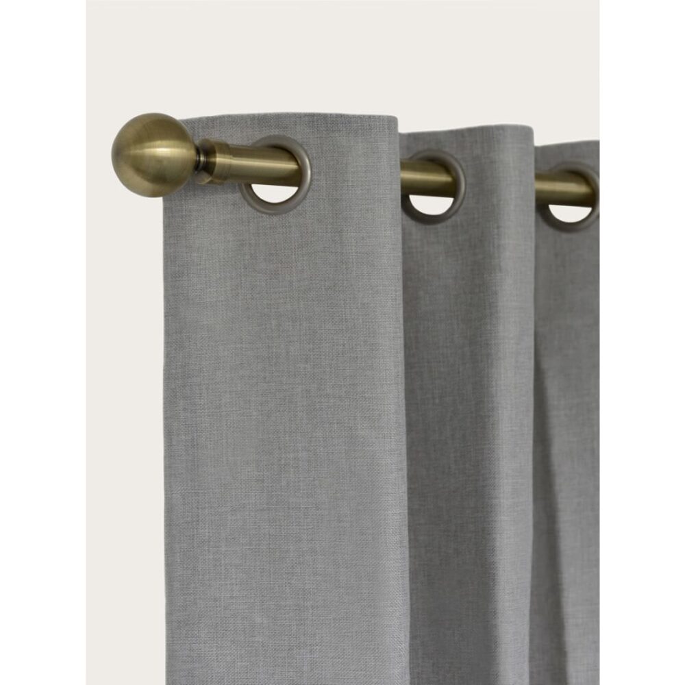 Laura Ashley Ball End Eyelet Pole 28mm Antique Brass 2 1