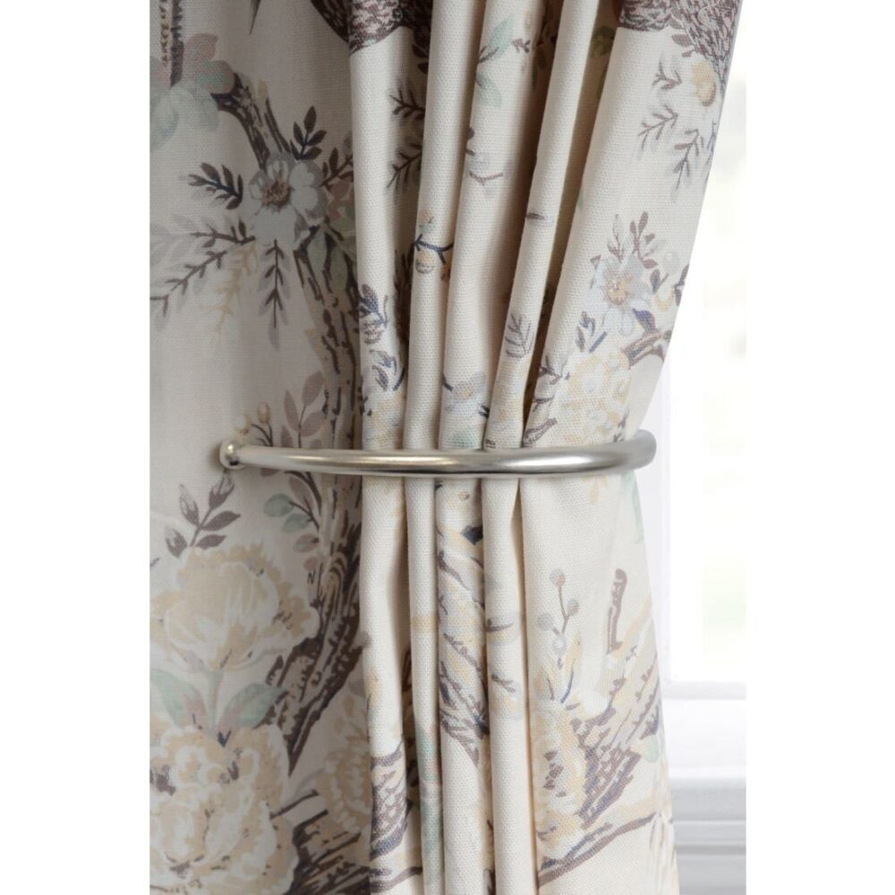 Laura Ashley Ball End Holdback matt nickel 1 1