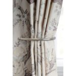 Laura Ashley Ball End Holdback matt nickel 1 1