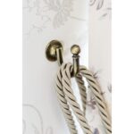 Laura Ashley Classic Tieback Hook Antique Brass 1 1