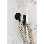 Laura Ashley Classic Tieback Hook Black 1 1