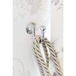 Laura Ashley Classic Tieback Hook chrome 1 1