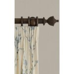 Laura Ashley Haywood Poles 35mm dark chestnut 1 1