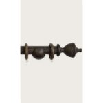 Laura Ashley Haywood Poles 35mm dark chestnut 3