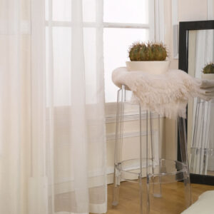 Stripe flame retardant sheer 1