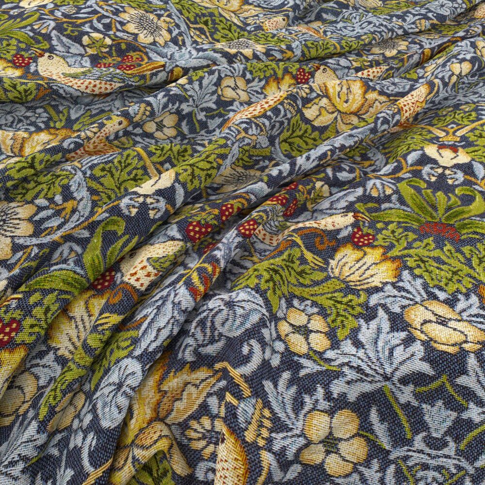 Avery Tapestry Cobalt Wave Shot