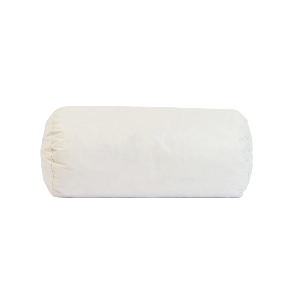 Feather Filled Bolster Cushion Side scaled