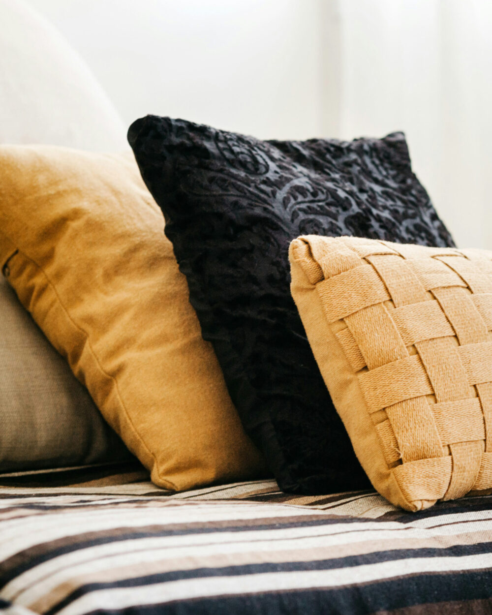 Feather Filled Cushion 41x41 lifestyle scaled