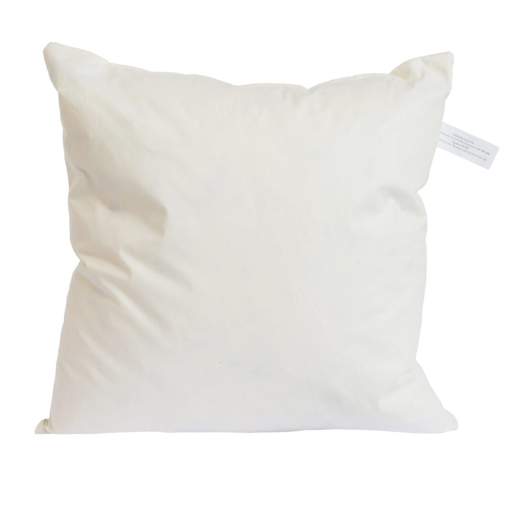 Feather Filled Square Cushion 66x66 Front scaled