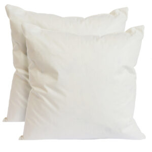 Feather Filled Square Cushion 66x66 Front x2 scaled