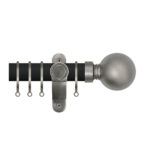 Renaissance Accents 35mm 50mm Cool Black Luxury Pole Titanium Ball