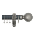 Renaissance Accents 35mm 50mm Slate Grey Luxury Pole Titanium Ball
