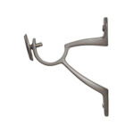 Renaissance Spectrum 35mm 50mm Curtain Pole Luxury Bracket Titanium
