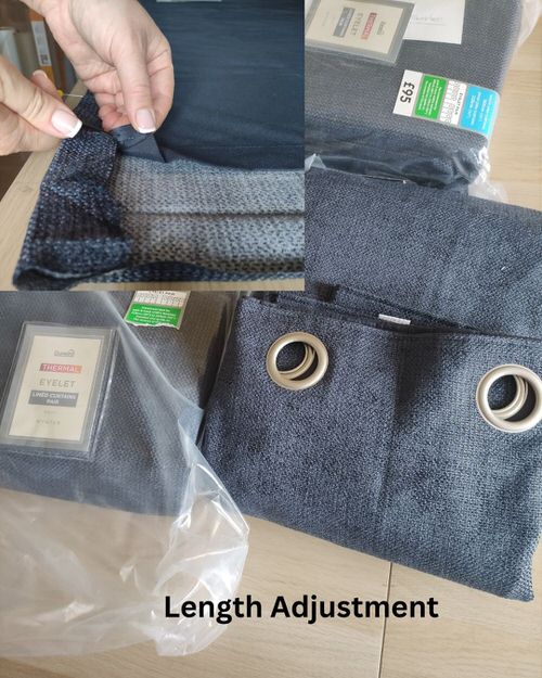 Ready-Made Curtain Shortening – Length Adjusted Curtain shortening with length adjustment – professional service for ready-made curtains